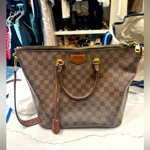 Louis Vuitton Damier Ebene Belmont Shoulder Bag